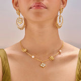 Polki Haathi Necklace