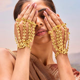 Gulabo Lotus Full Hand Harness