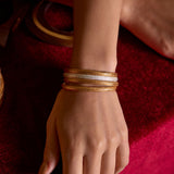 TEXTURE BANGLE STACK