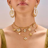 Polki Haathi Necklace