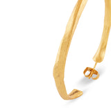 Large Texured Hoops