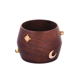 Barkha Singh wearing MNSH Shakti Bangle Stack