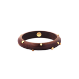 Genelia wearing MNSH Nidar Shakti / Gold Stud / Gold Ball Bangle