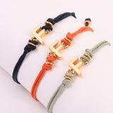 White F Enamel Bracelet