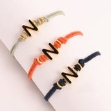Black N Enamel Bracelet