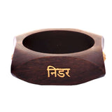 Tamaannah Bhatia- Wooden Disc Bangle / Gold Texured Cuff  / Jupiter Bangle / Nidar shakti Bangle