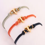White T Enamel Bracelet
