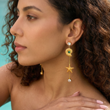 SHELL CASCADE EARRINGS