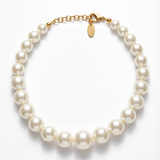 Gradation Pearl Necklace