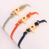 White P Enamel Bracelet