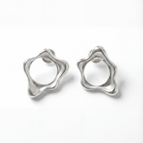 Fluid Mini Earrings (Silver)