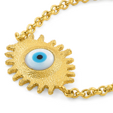 Evil eye Gold Bracelet