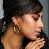 Audrey Hoops And Bracelet Combo