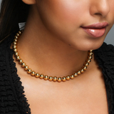 Audrey Hoops And Necklace Combo