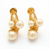 Audrey Pearl Hoops