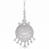 Sheesh Mahal Earrings & Maang Tikka Set