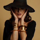 Gold Textured Cuff