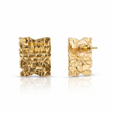 Crushed Big Gold Stud