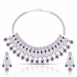 Sheesh Mahal Sapphire Set