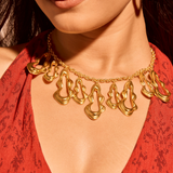 Fluid Curve Necklace