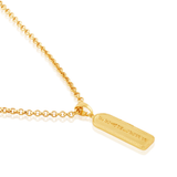 Fearless Believe Necklace in gold