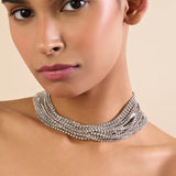 Midnight Party Layered Choker