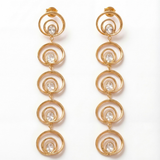 Wave Long Earrings
