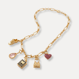 Linked Charm Necklace