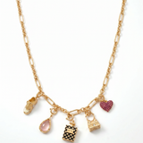 Linked Charm Necklace