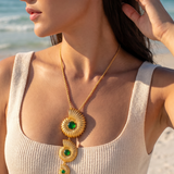 TRINITY SHELL NECKLACE