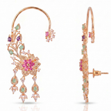 Gulbagh Diamond Multicolour Ear Cuff