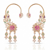 Gulbagh Diamond Multicolour Ear Cuff