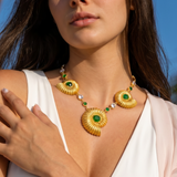 GLEAM SHELL CHOKER