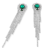 Noir Rhinestone Earring Combo