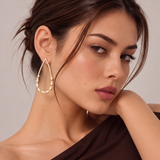 White Candy Drop Earring