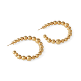 Audrey Hoops And Necklace Combo