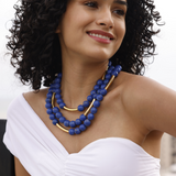 Bohême Beads Lapis Layered Necklace