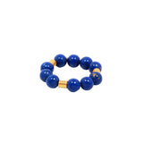 Bohême Beads Lapis Ball Bracelet