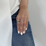 Ananya Pandey Seen Wearing MNSH Ray Hexa Black Ring