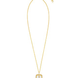 Diamond Initial Necklace