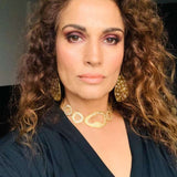 Kamal Sidhu wearing MNSH Glint Diamond Choker