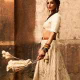 SHRADDHA KAPOOR WEARING MNSH GOLD BALL BANGLE