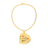 Mob Wife Heart Choker and hoop Combo
