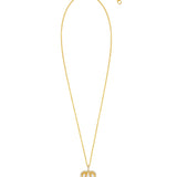 Diamond Initial Necklace
