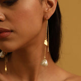 BAROQUE Pearla Needle Thread Earring