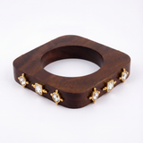 Polki Wooden Bangle