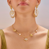 Polki Haathi Necklace