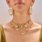 Polki Haathi Necklace