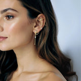 Star Moon Ear Cuff