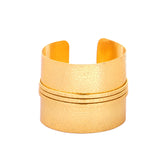Gold Textured Cuff